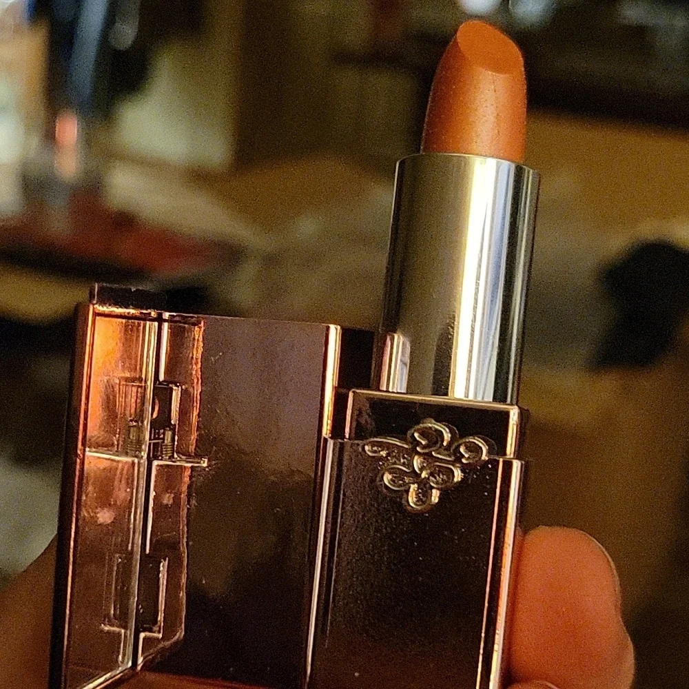 STARRY Brand Gold Csse w Popup Mirror Lipstick - Pink #15